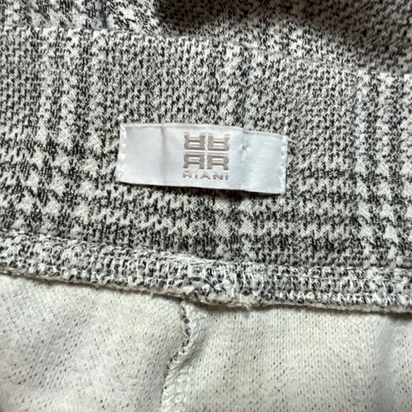 RIANI Cotton Glen Plaid Trousers Sz 10 - Picture 5 of 11